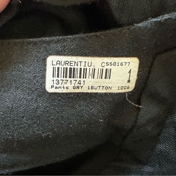 Armani Exchange Black Chino Pants - Work Career - Men Size 30R - Picture 6 of 6